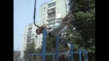 Denis Minins training - Street fitness, workout 