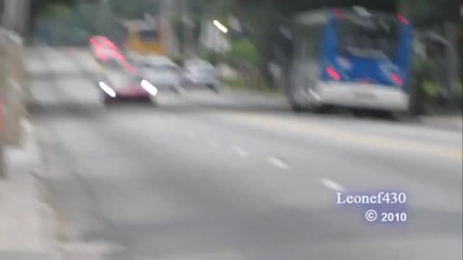 458 Italia full acceleration and downshifts 