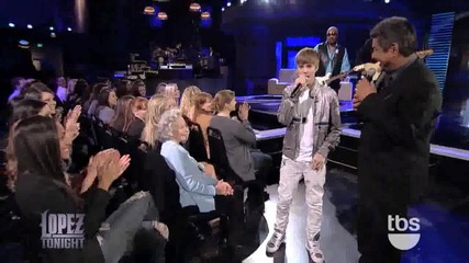 »» Justin Bieber Mood Music // Lopez Tonight Show //