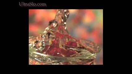 Water in slow motion