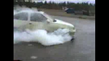 Opel Gsi Burnout