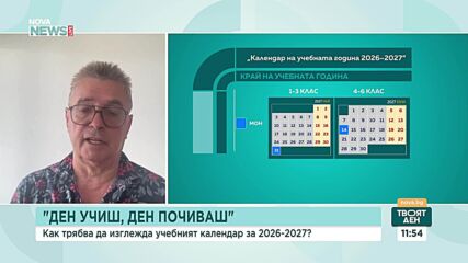 Какви предложения дават директорите на училища за структурата на учебния календар