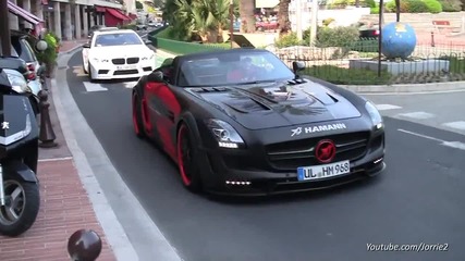 Красавец - Hamann Hawk Sls Amg Roadster Loud Accelerations + Tunnel!! - 1080p Hd