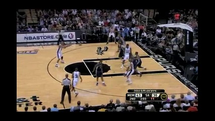 Nba Playoffs 2011 First Round Game 1: Memphis Grizzlies @ San Antonio Spurs 101 - 98