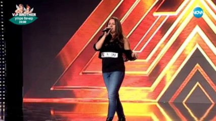 Едно пораснало момиче с голям глас Николета Станойкова - X Factor кастинг (17.09.2017)