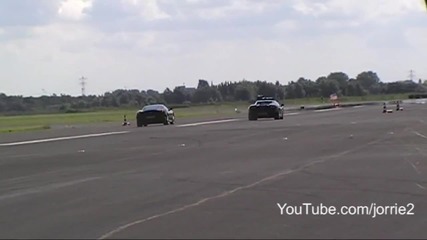 Lp560 vs F430 dragrace 