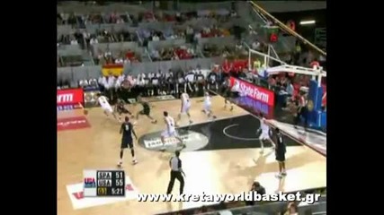 Usa - Spain (световното по Баскет 2010 Turkey)