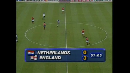 Най - великите футболни мачове - 1996 - Euro 96 England 4 - 1 Holland 