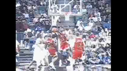 Michael Jordan - Over The Head Shot