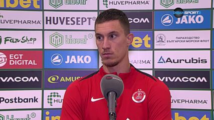 Андриан Краев: Мисля, че извадихме късмет да върнем бързо гола на Лудогорец