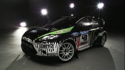 Ken Block с си Ford Fiesta 
