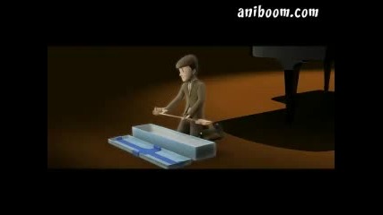 The Piano - Amazing Short - Animation by Aidan Gibbons, Music by Yann Tiersen 