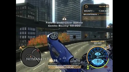 Need For Speed Most Wanted - Bugatti Pursuit 