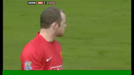 Фабио Аурелио вкарва гол , за да направи резултата 1 - 3 