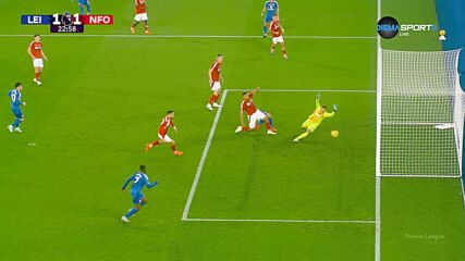 Goal by Leicester City