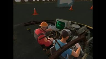 Team Fortress 2 - Хевито на шофиорски курс 