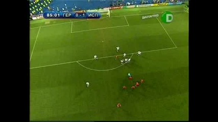 Germany срещу Spanish [euro 2008] - Част 6