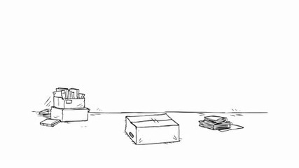 Simon's cat in The Box