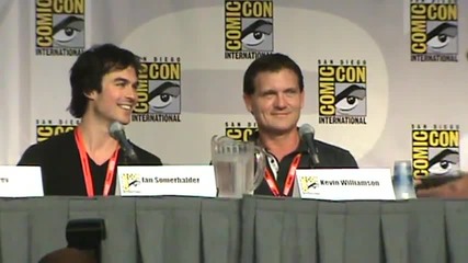 The Vampire Diaries Comic Con 2010 Part 1 Превод