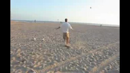 David Beckham magics, super tricks on the beach 2011
