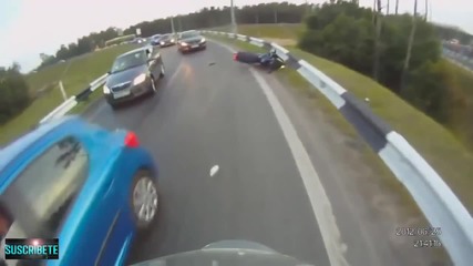 Супер Мотоциклетни Fail - Компилация 2014