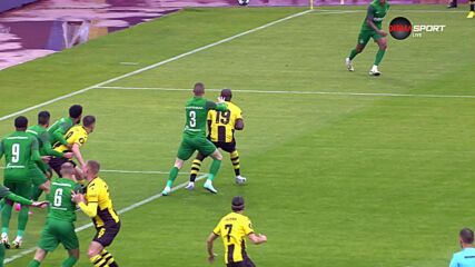 Botev Plovdiv with a Goal vs. Ludogorets Razgrad PFK