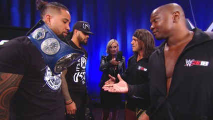 Chad Gable & Shelton Benjamin square up to The Usos: SmackDown LIVE, Oct. 17, 2017