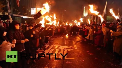 South Korea: Anti-govt protests turn violent in Seoul