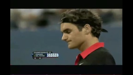 Roger Federer vs Del Potro Us Open Final 2009 