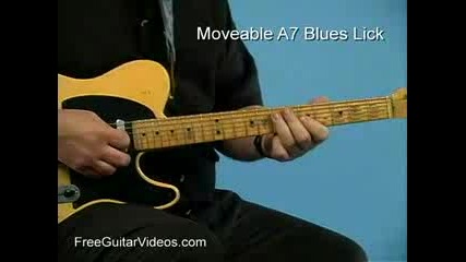 Blues Guitar Lessons - Moving A Lick Around