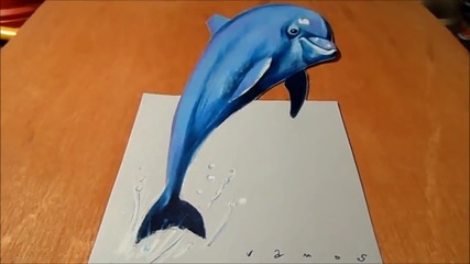 Как да си направите 3d делфин