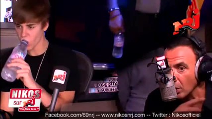 Radio interviu na Justin Bieber v Parij 17.02.2011 Chast 1 - va 