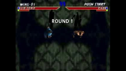 Mortal Kombat Sub - Zero Fatality 1, 2, 3,