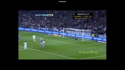 Голът на Кристиано Роналдо срещу Атлетико мадрид