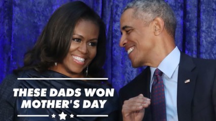 How these famous dads made Mother’s Day extra special