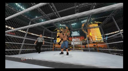 Wwe 13 John Cena vs Randy Orton My Gameplay [ Hell In a Cell ] Dolphin Emulator