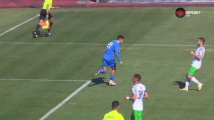 Монтана - Пирин 1:0 /първо полувреме/