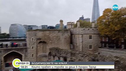 Телохранители на краля се превръщат в гидове на деца в Лондон