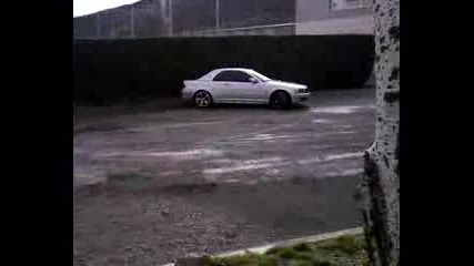 bmw cabriolet e46 burn.