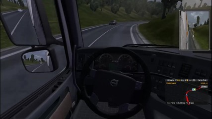 Euro Truck Simulator 2 - геймплей епизод [13] Музичка,новата версия на Euro Truck ;дд