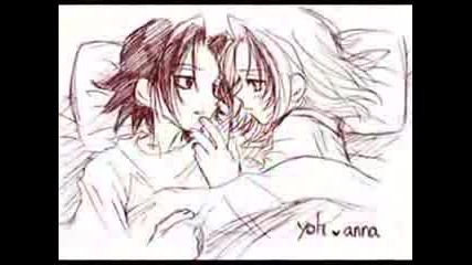 shaman king-anna and Yoh