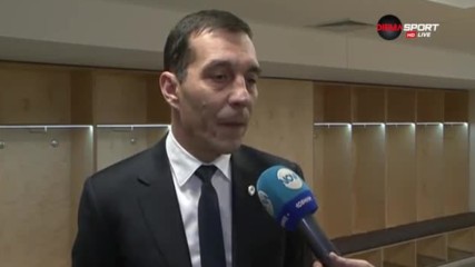 Ангел Петричев преди важната стъпка за Лудогорец в Лига Европа