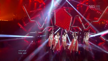 4minute - Volume Up ( 13-05-2012 S B S Inkigayo )