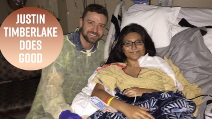 Justin Timberlake visits Santa Fe victim in hospital