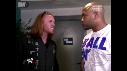 Flo Rida and Heath Slater Backstage // Wrestlemania 28