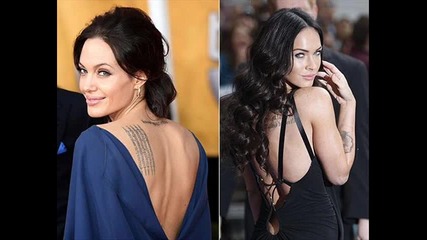 Коя е по - красива? Angelina Jolie Vs. Megan Fox 