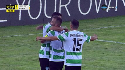 Cherno More with a Spectacular Goal vs. Botev Plovdiv