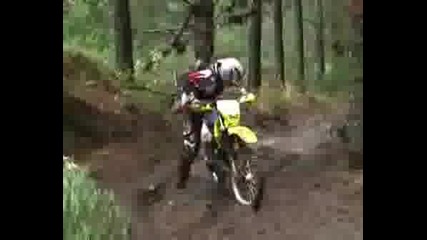 Trail Ride In The Rain