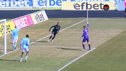 Goal by Slavia Sofia