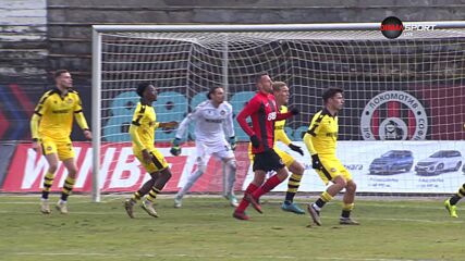 Goal by Lokomotiv Sofia